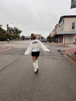 White Fringe Jacket