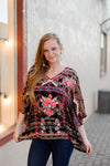 Mocha Poncho Tunic
