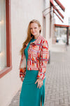 Corduroy Print Jacket