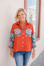 ATW Aztec Print Jacket