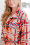 Corduroy Print Jacket