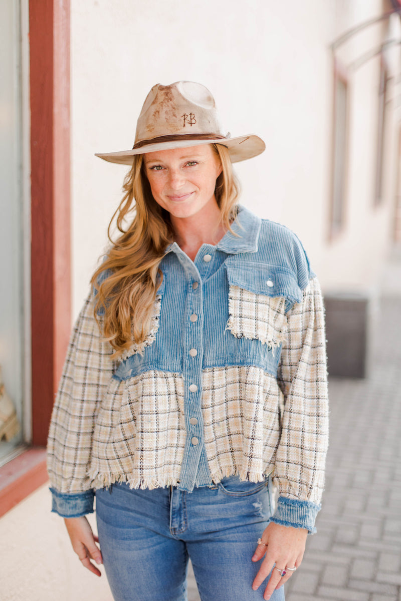 Easy Blue Shacket