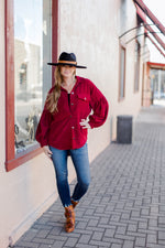 Corduroy Shirt Jacket