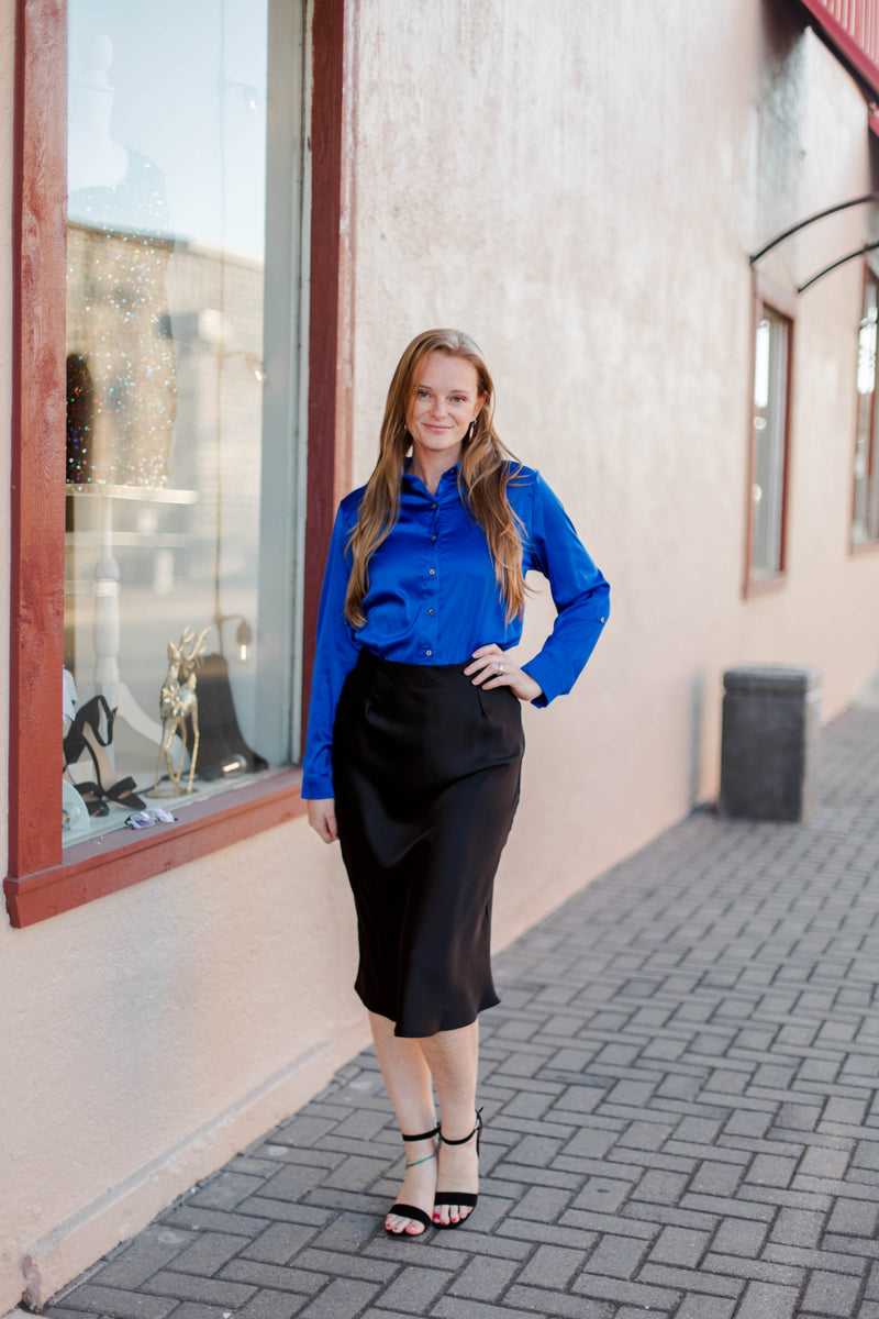 Holiday Silk Skirt